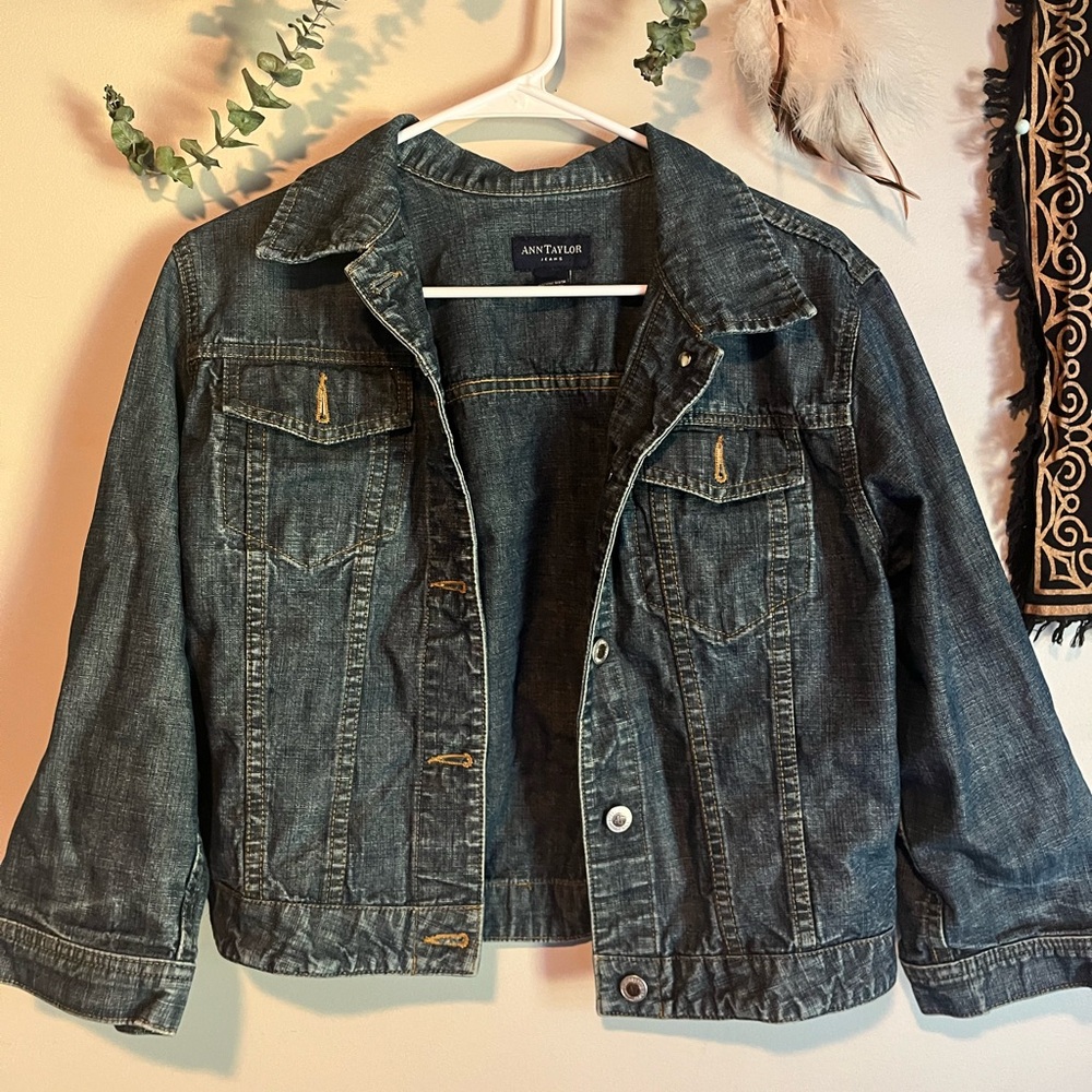 Ann Taylor Jeans vintage denim jacket